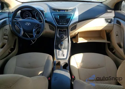 2013 Hyundai Elantra Gls из США, поврежденный, VIN 5NPDH4AE2DH241126